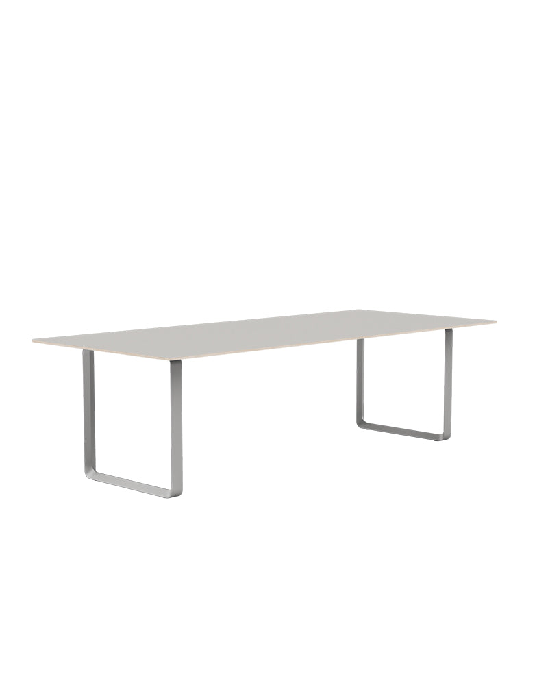 70/70 Duży - Szary linoleum - Szara rama